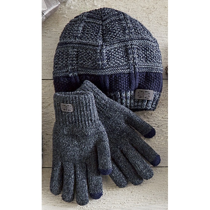 Men’s Britt’s Knits Hat and Glove Set, , large